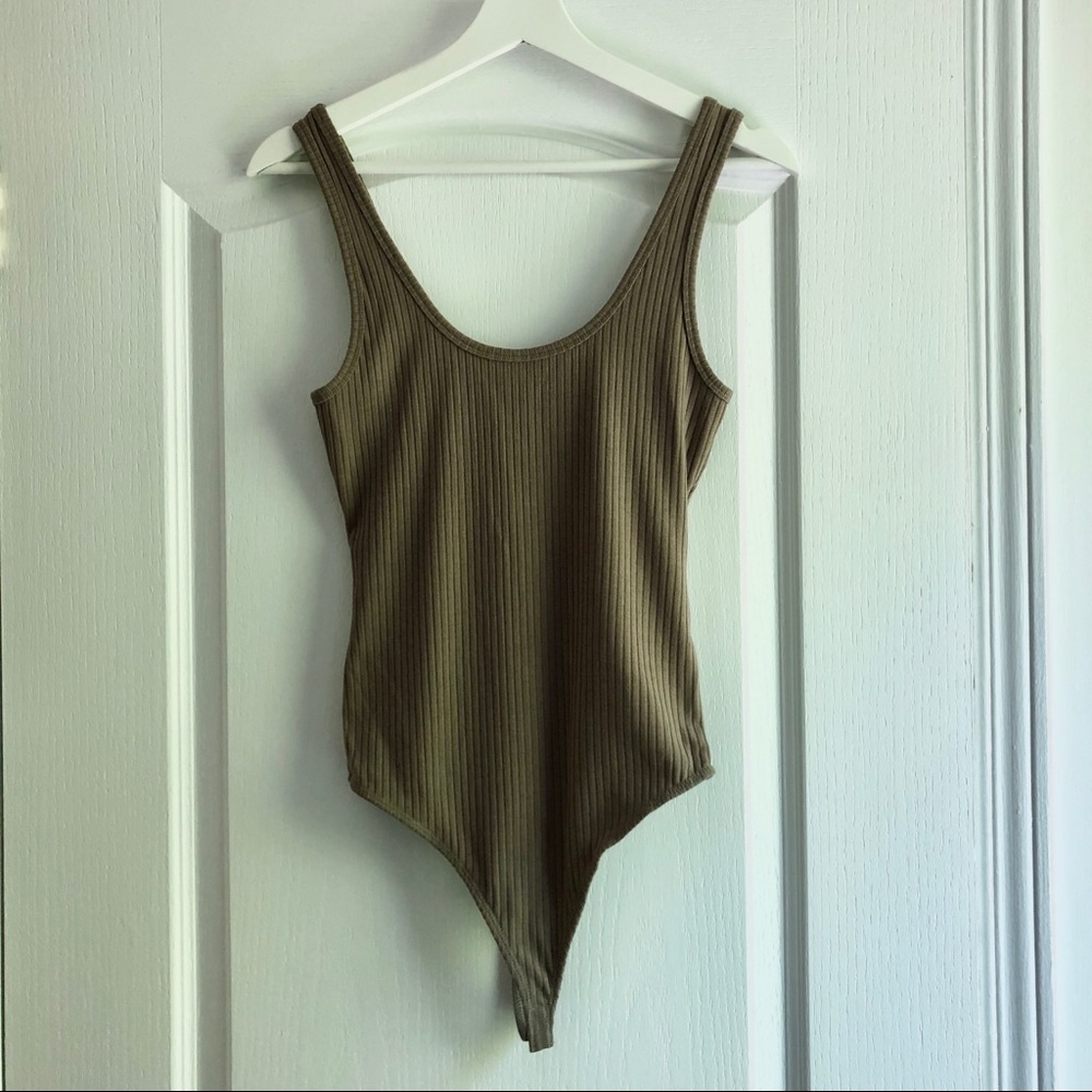 Dex taupe bodysuit